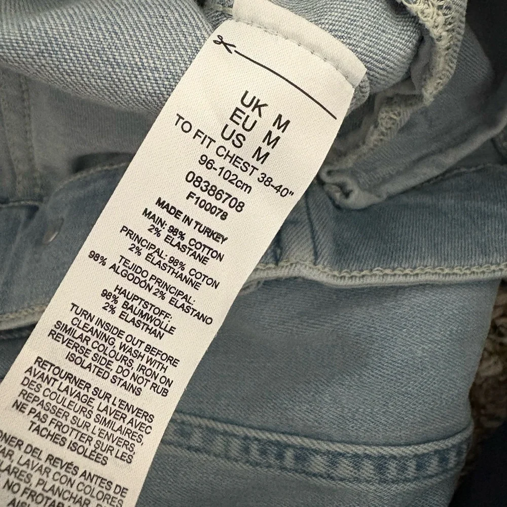 ASOS Design Light Blue Denim Jacket - Picture 5 of 5